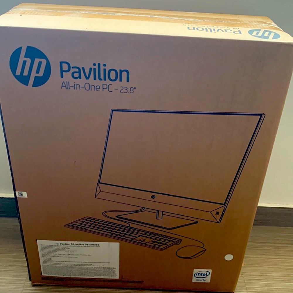 HP Pavilion 23 inch screen 1gb all in one computer.
